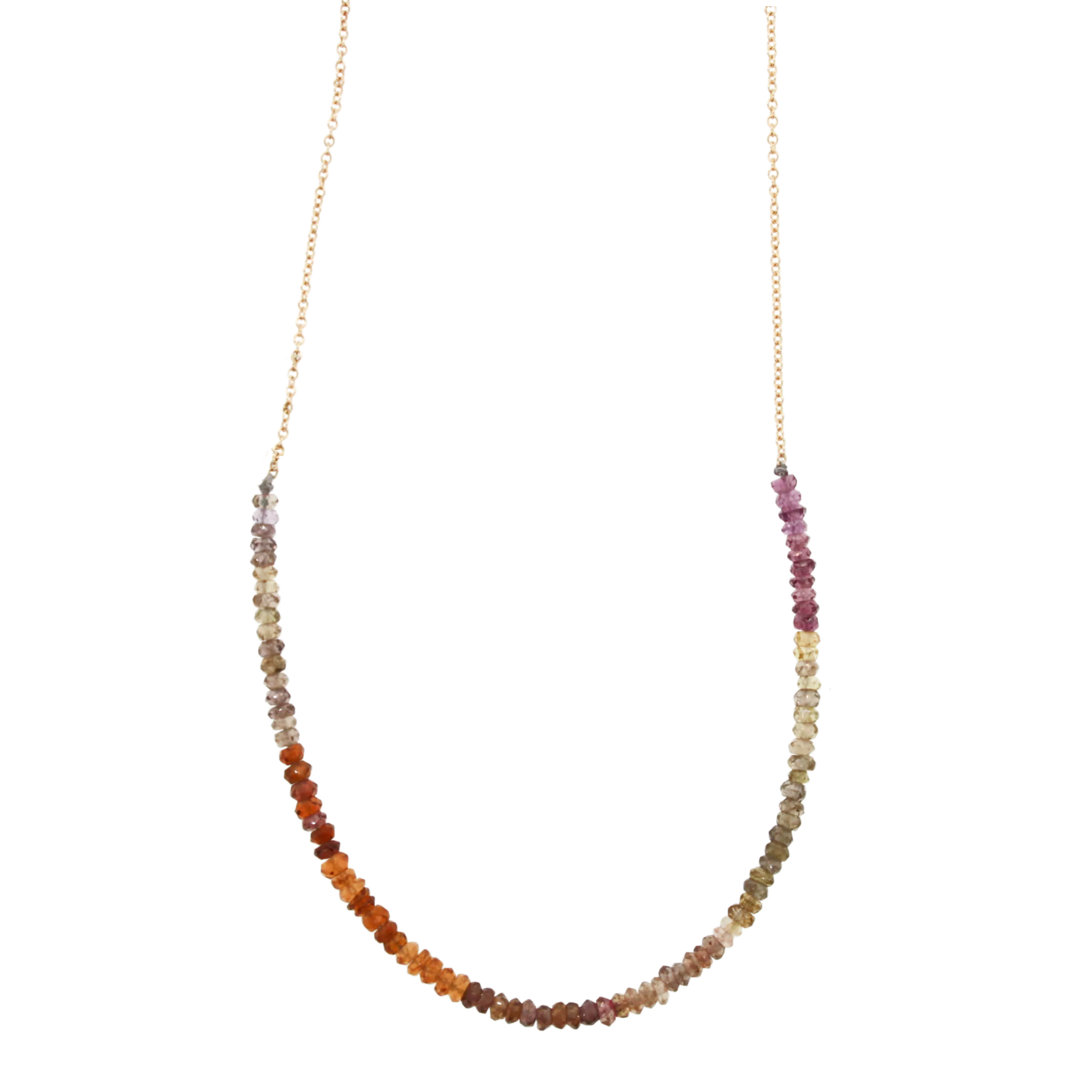 Multicolor Tourmaline Necklace