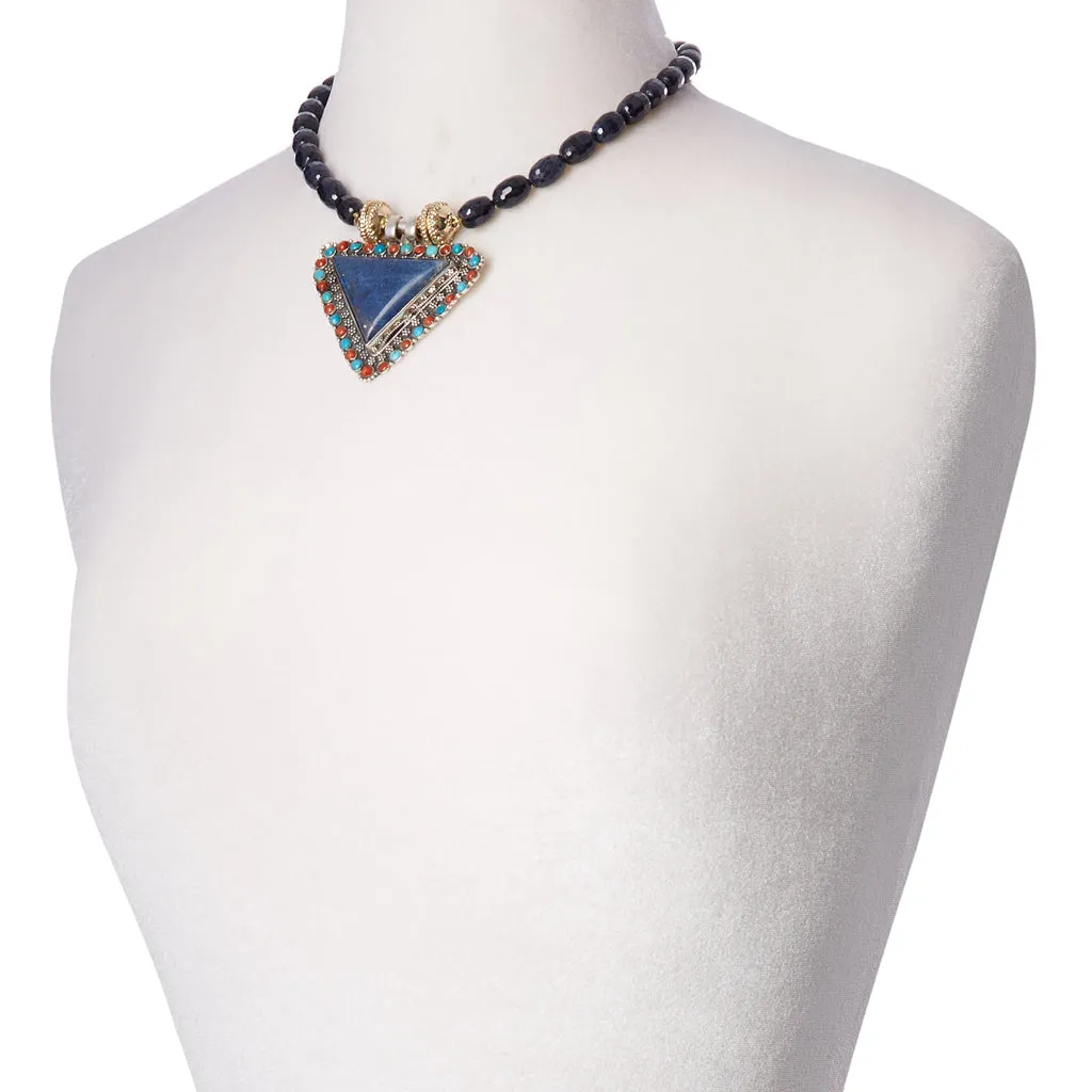 Nancy Sapphire Necklace