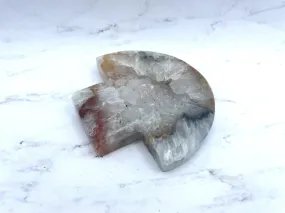 Natural Agate Mushroom Carving