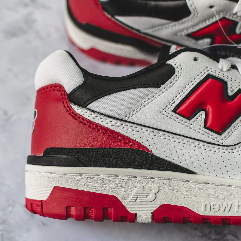 New Balance 550 White Red Black