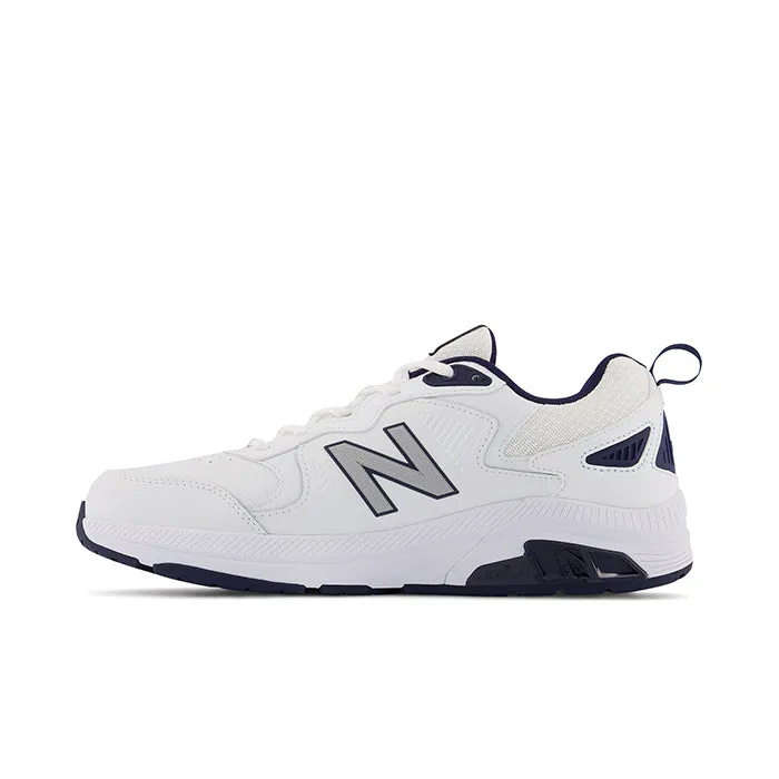 New Balance Men's MX857 V3 Wide White/Navy