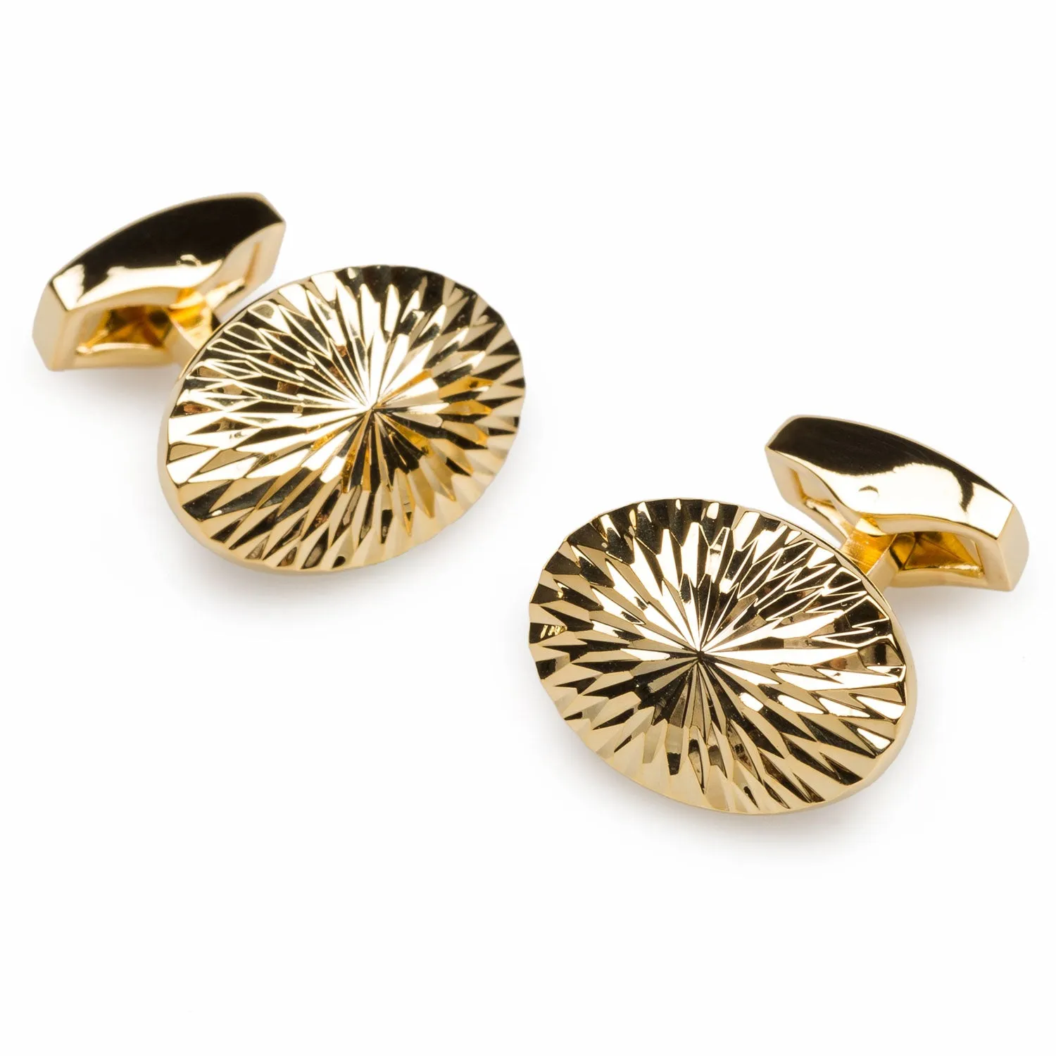 Nicolaus Copernicus Gold Cufflinks