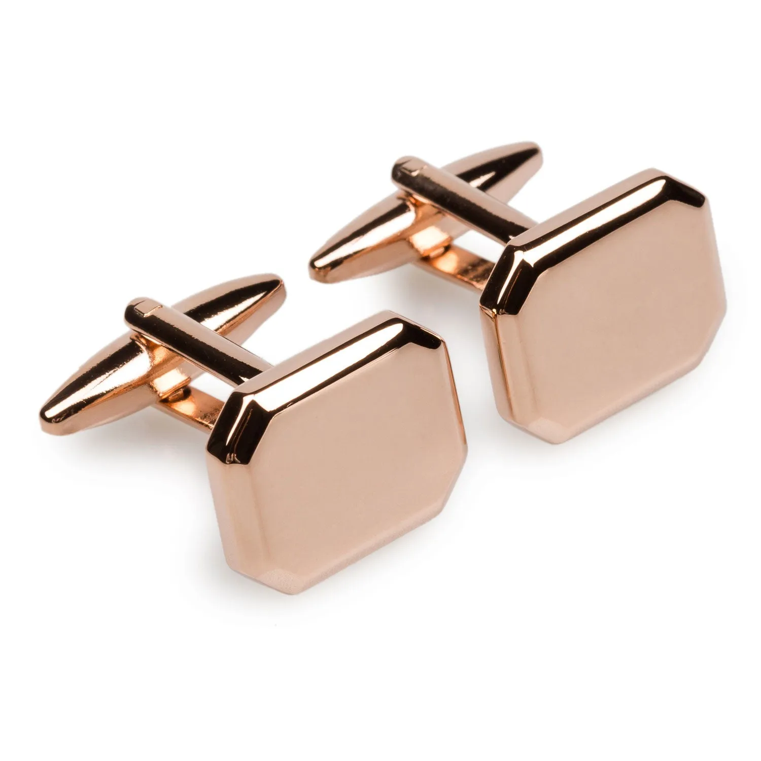 Octavia Rose Gold Cufflinks