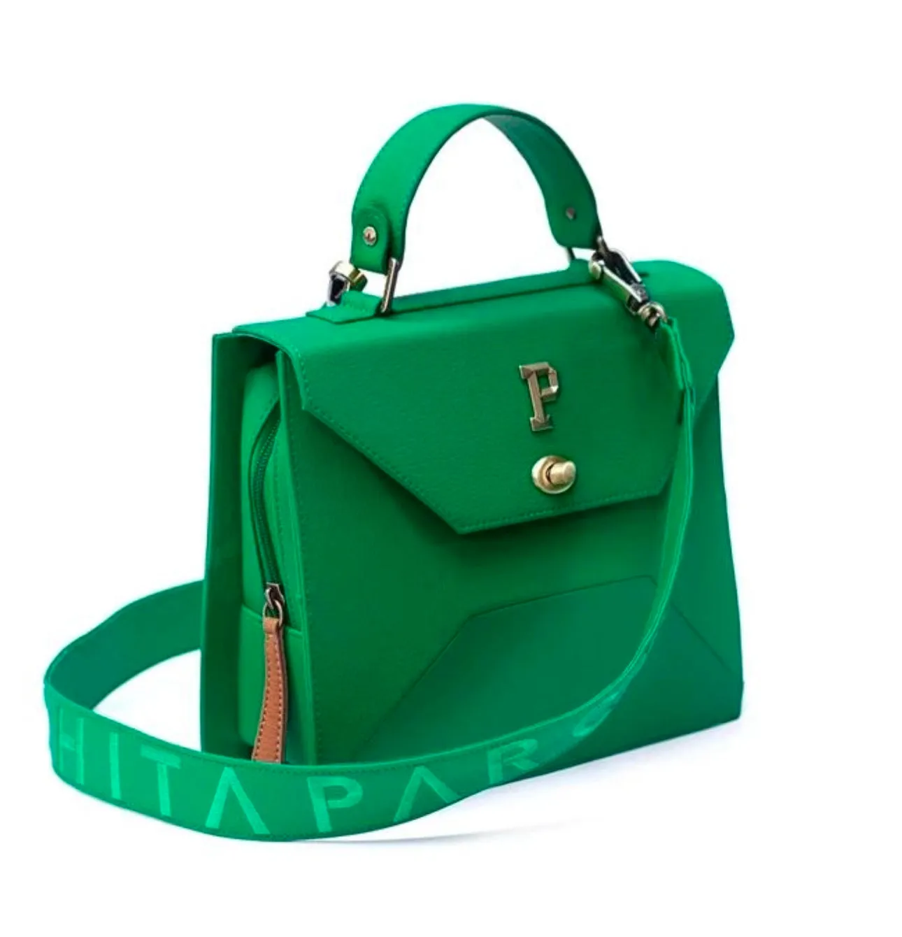 PARCHITA Tiara Verde Bag