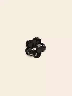 Patent Flower Clip Black