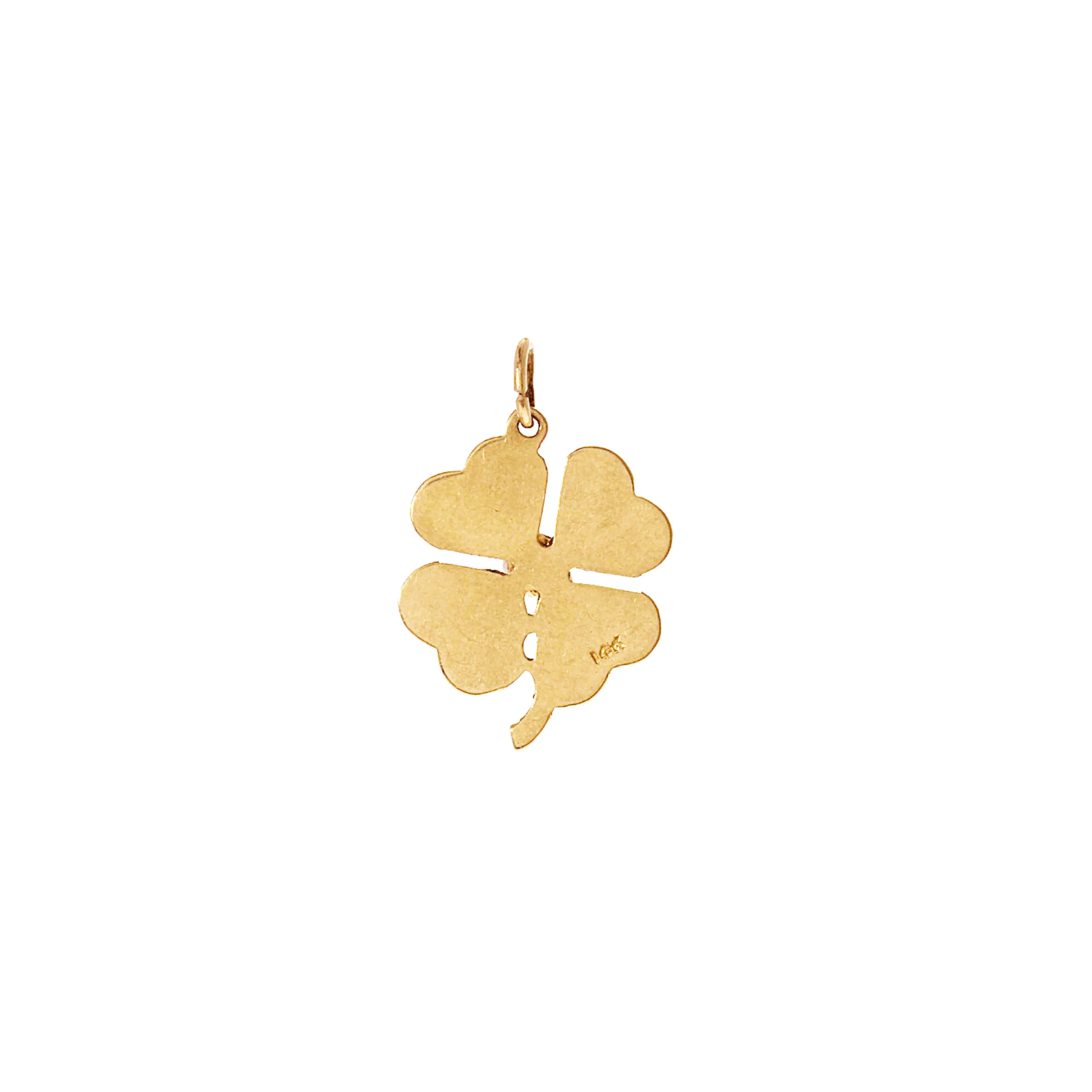 Pearl Clover Charm