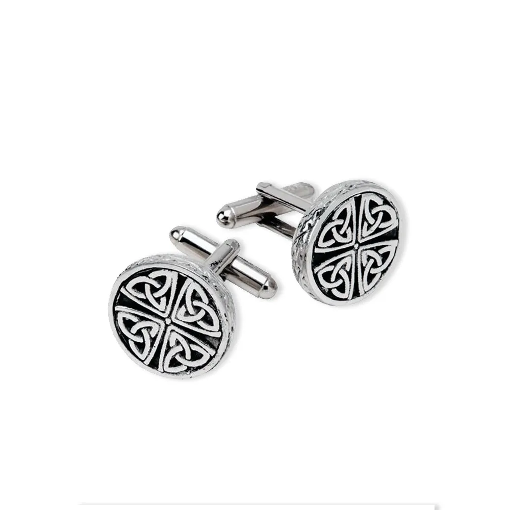 Polished Celtic Cufflinks