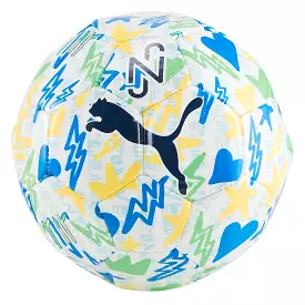 PUMA Neymar Graphic MiniBall White/Blue/Lemon