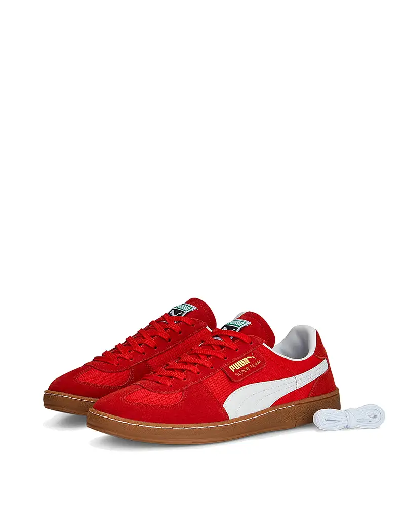 Puma Super Team OG Trainers Red / White