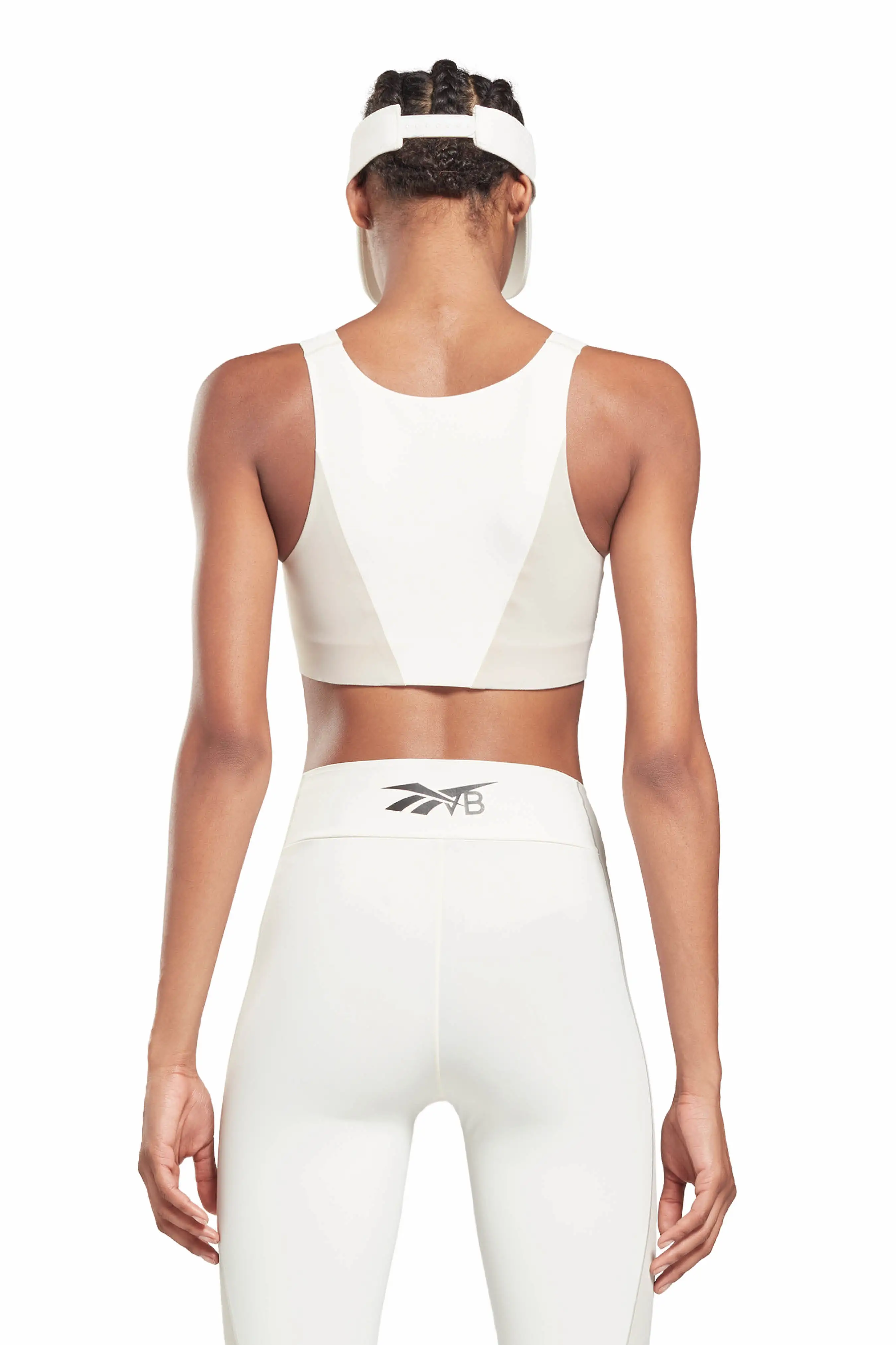 Reebok x VB Bonded Sports Bra in White