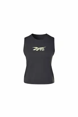 Reebok x VB Crew Neck Tank Top in Black