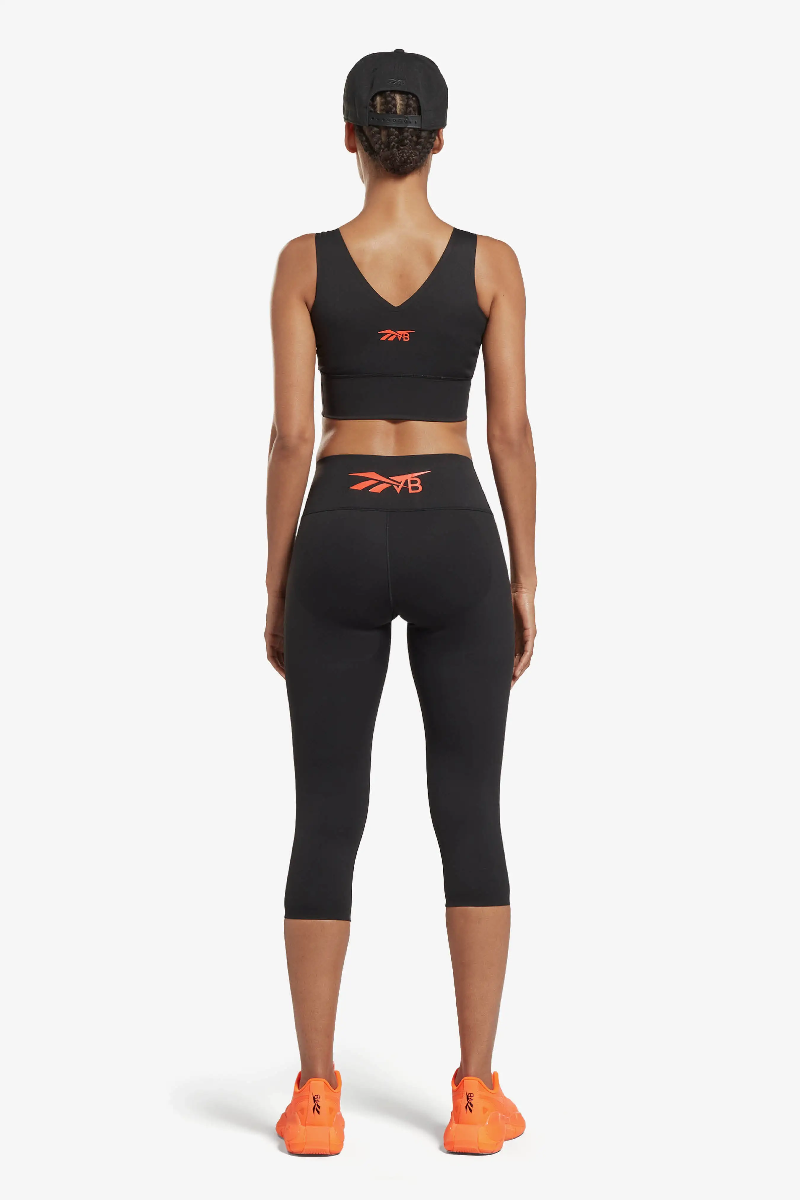 Reebok X VB Crop Top in Black