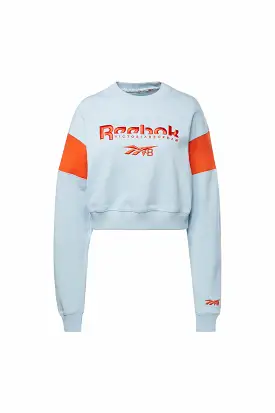 Reebok X VB Graphic Sweatshirt in Fresh Blue