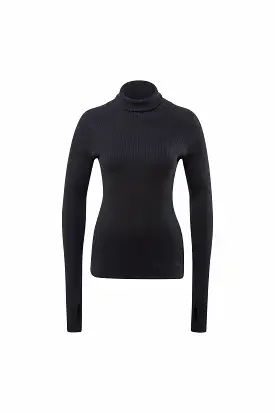 Reebok x VB Knitted Roll Neck In Black