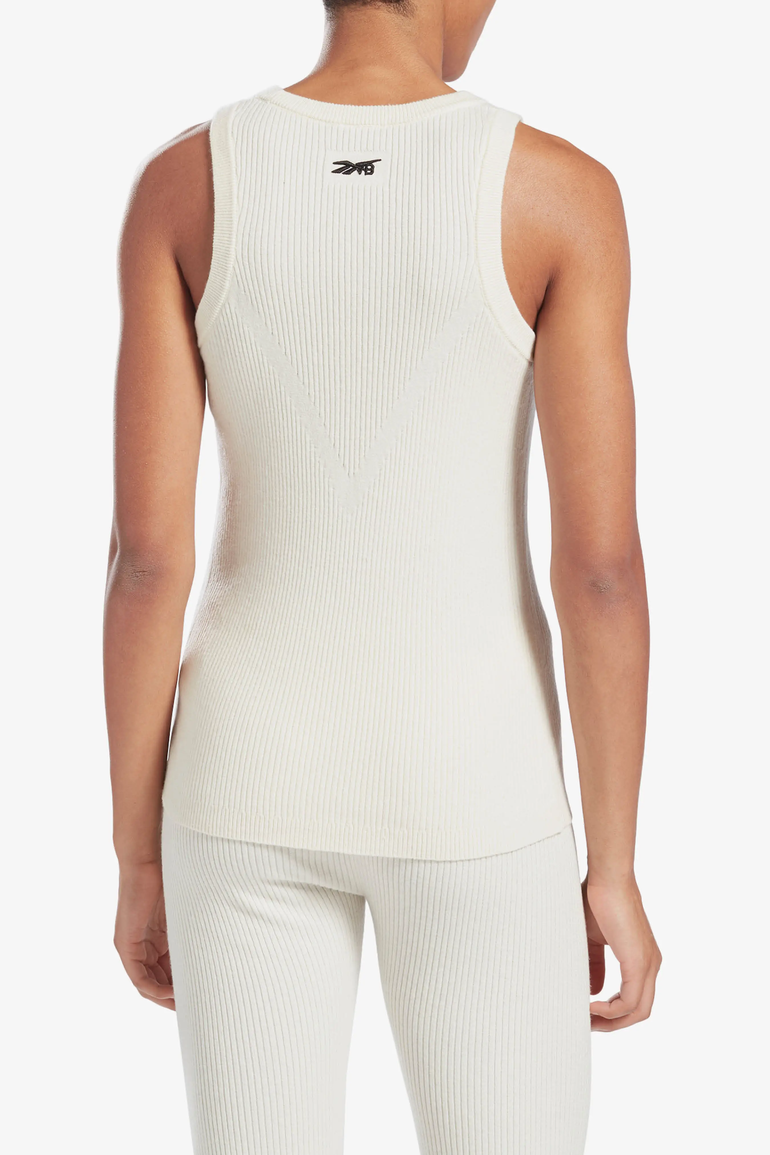 Reebok x VB Knitted Tank Top In Alabaster