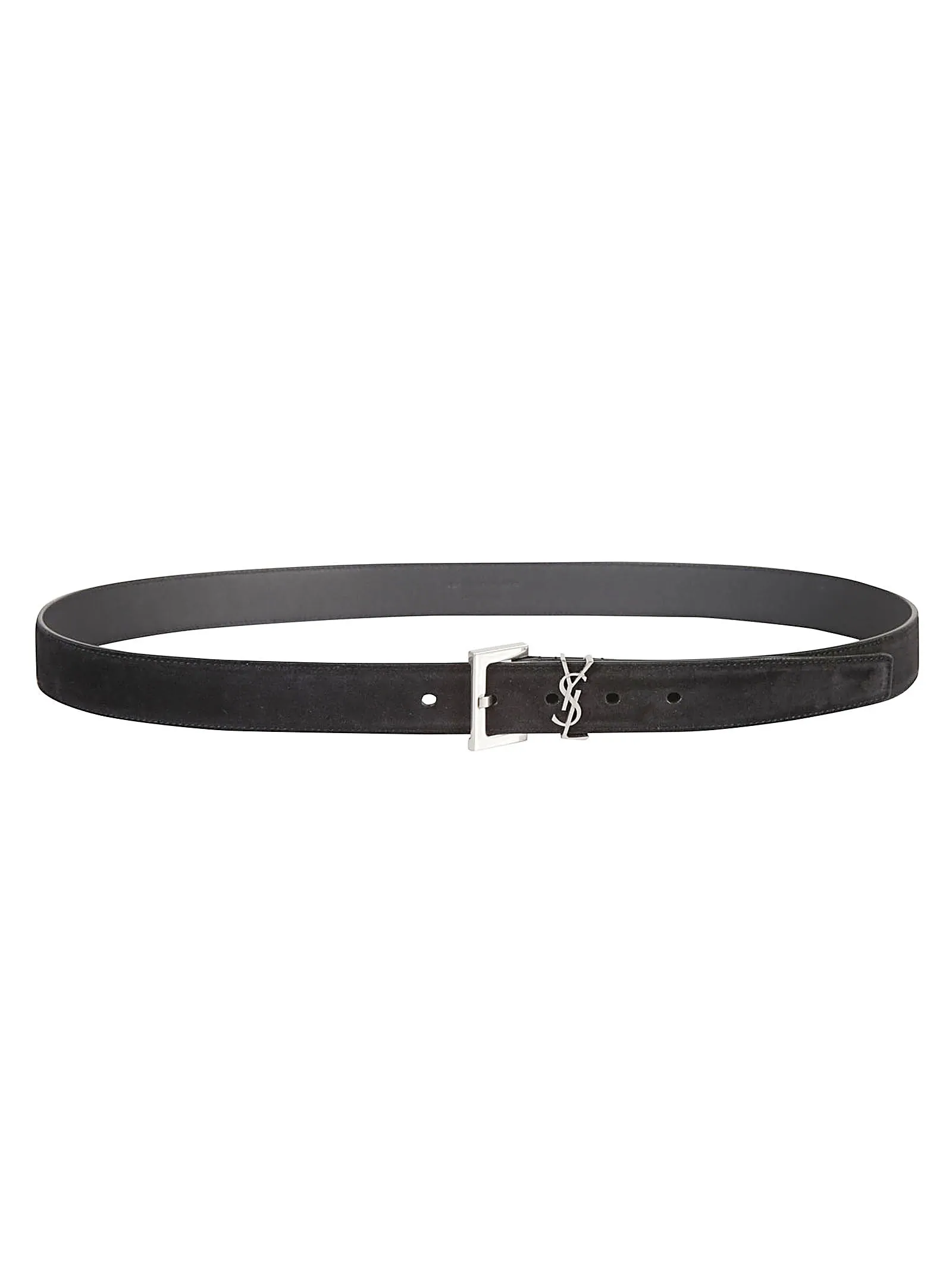 Saint Laurent Logo Plaque Belt