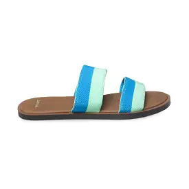 Sanuk Yoga Gora Gora Opal / Indigo Bunting Sandals - Women's