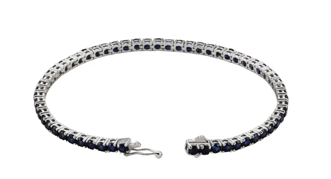 Sapphire Tennis Bracelet