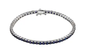 Sapphire Tennis Bracelet