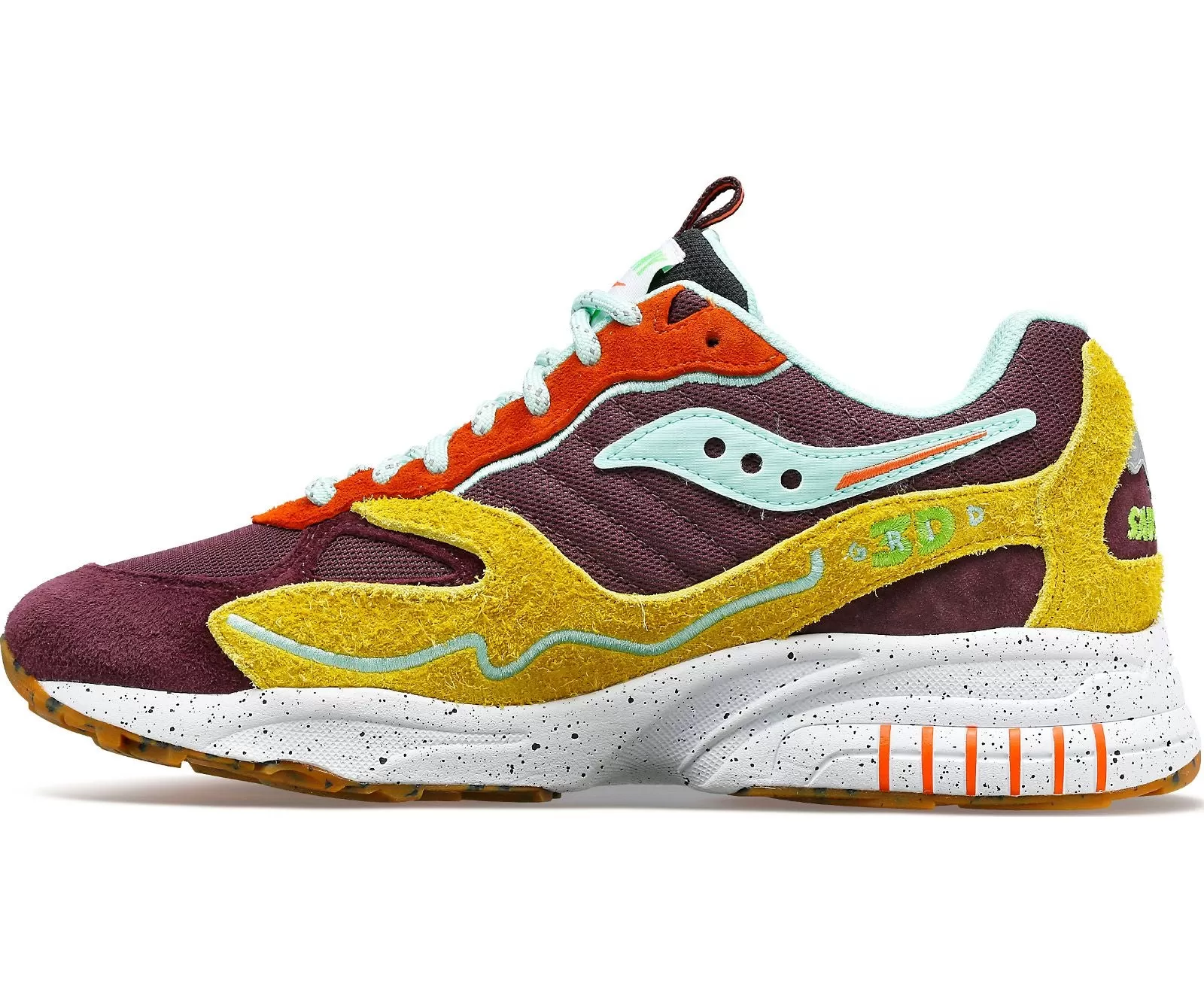 Saucony 3D Grid Hurricane Trailian Pack - Brown/Mustard