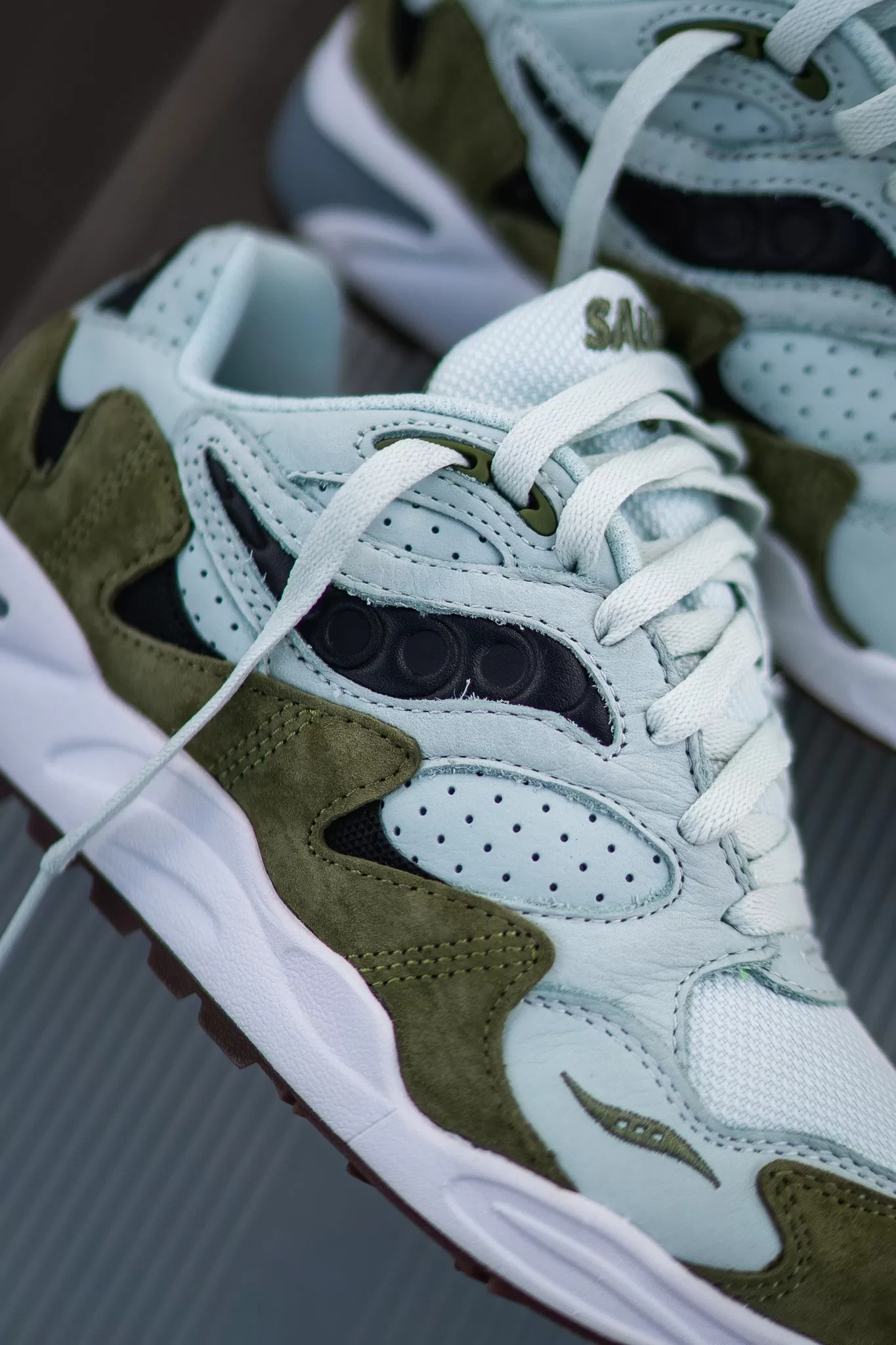 Saucony Grid Shadow 2 (Green/Green)