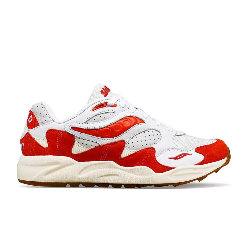 Saucony Grid Shadow 2 Ivy Prep White/Red S70813-2