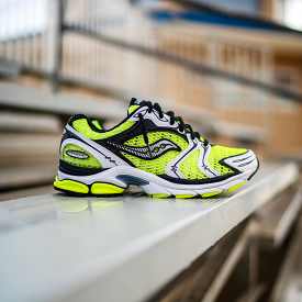 Saucony Progrid Triumph 4 (Yellow/Silver)