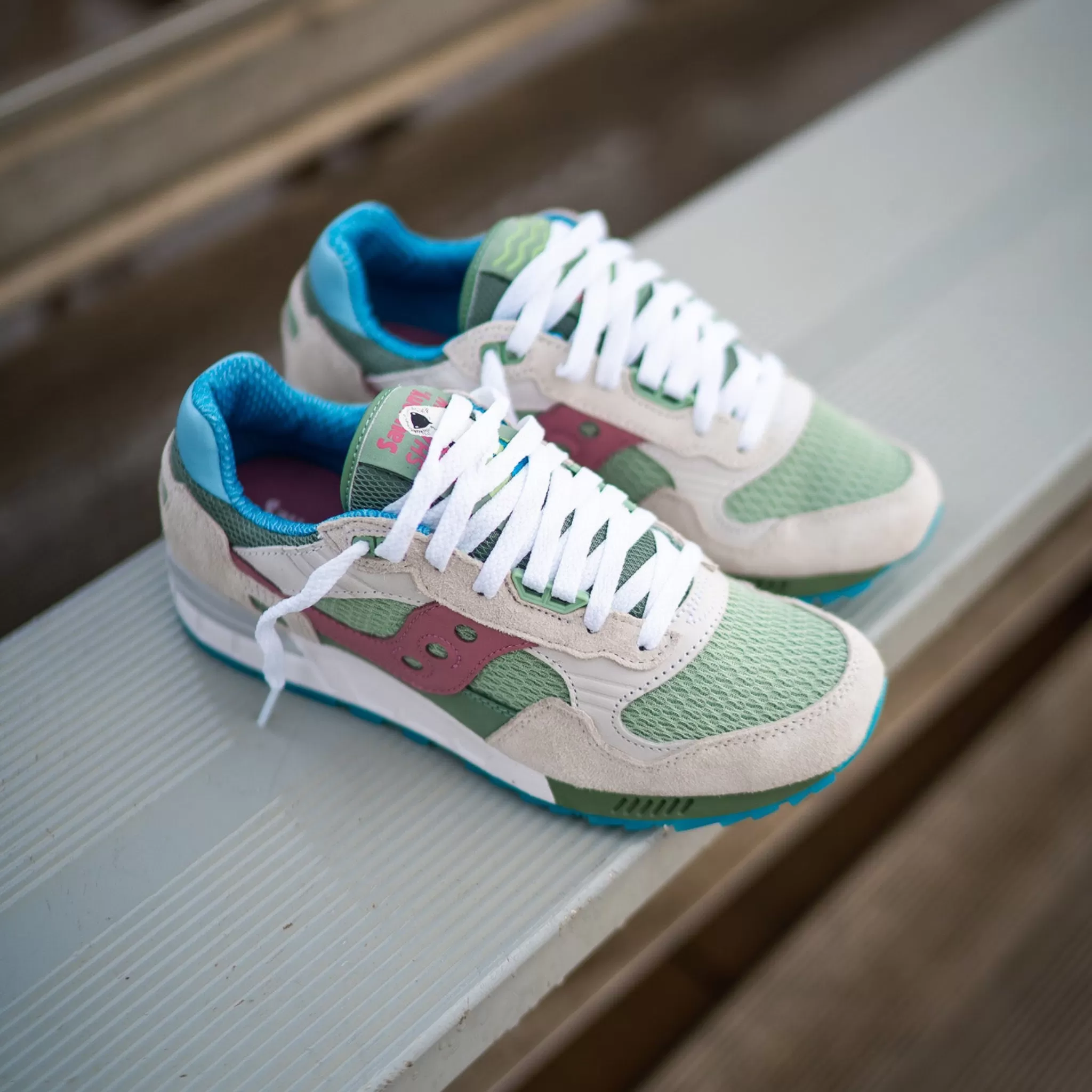 Saucony Shadow 5000 Blue-Footed Booby (White/Multi)