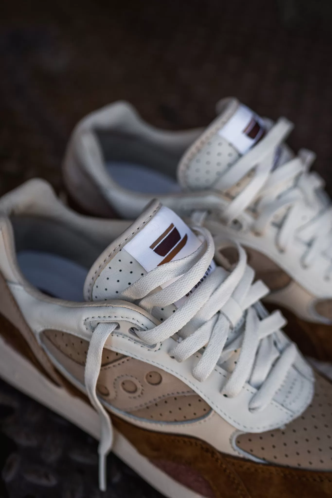 Saucony Shadow 6000 Cappuccino (Brown/White)