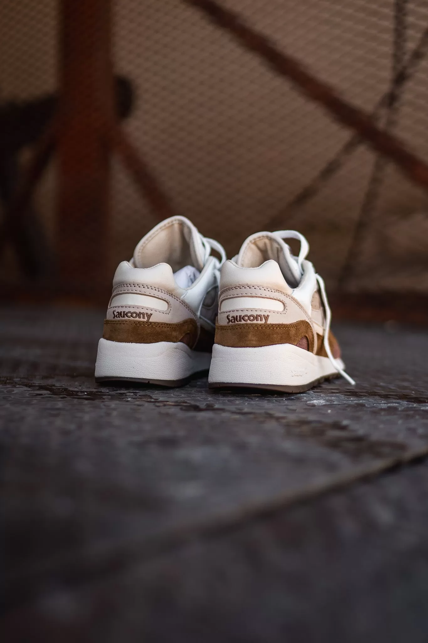 Saucony Shadow 6000 Cappuccino (Brown/White)