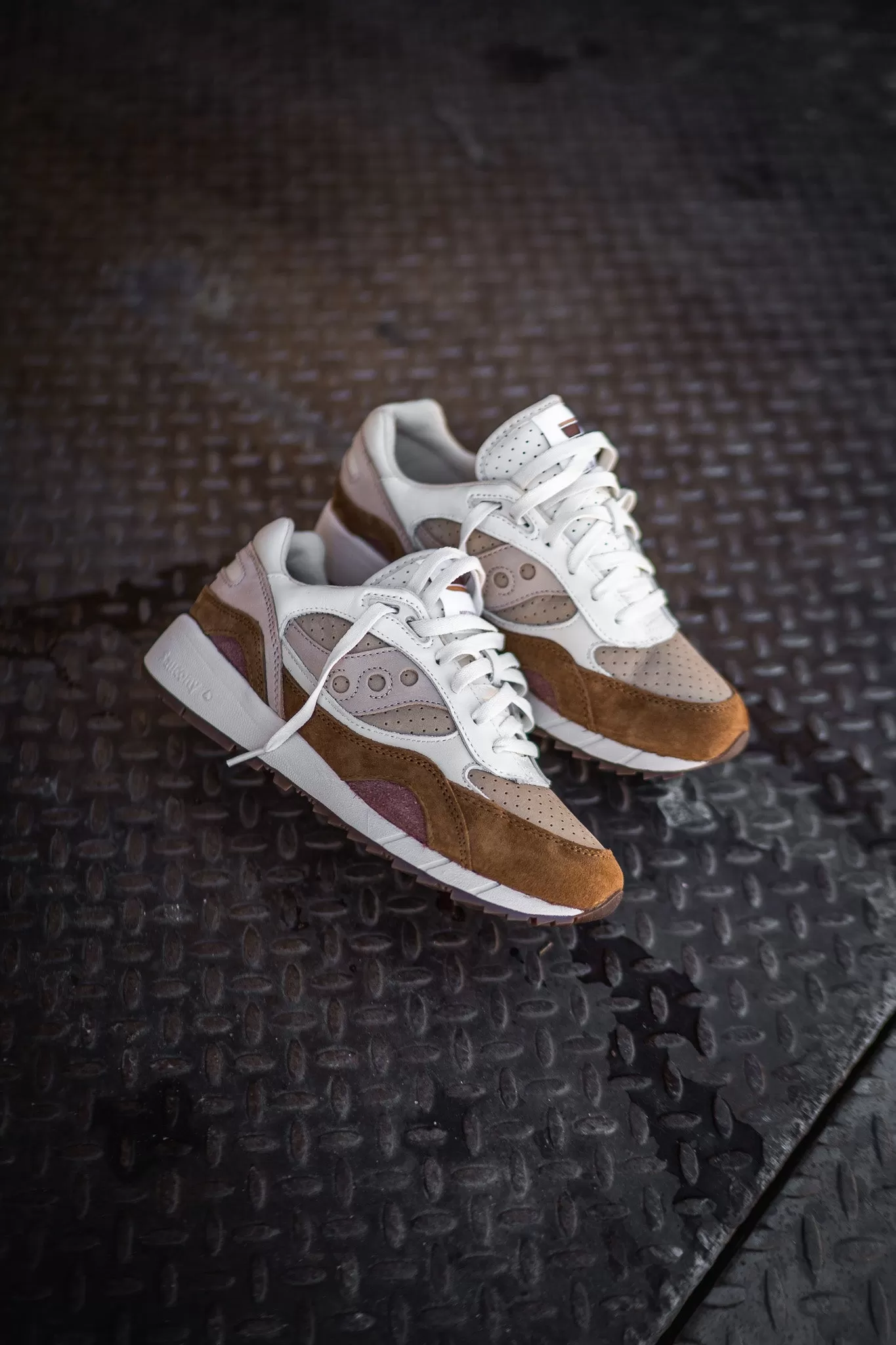 Saucony Shadow 6000 Cappuccino (Brown/White)