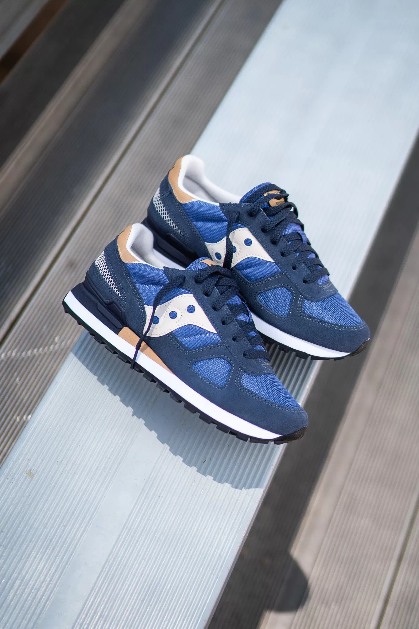 Saucony Shadow Original (Navy/Tan)