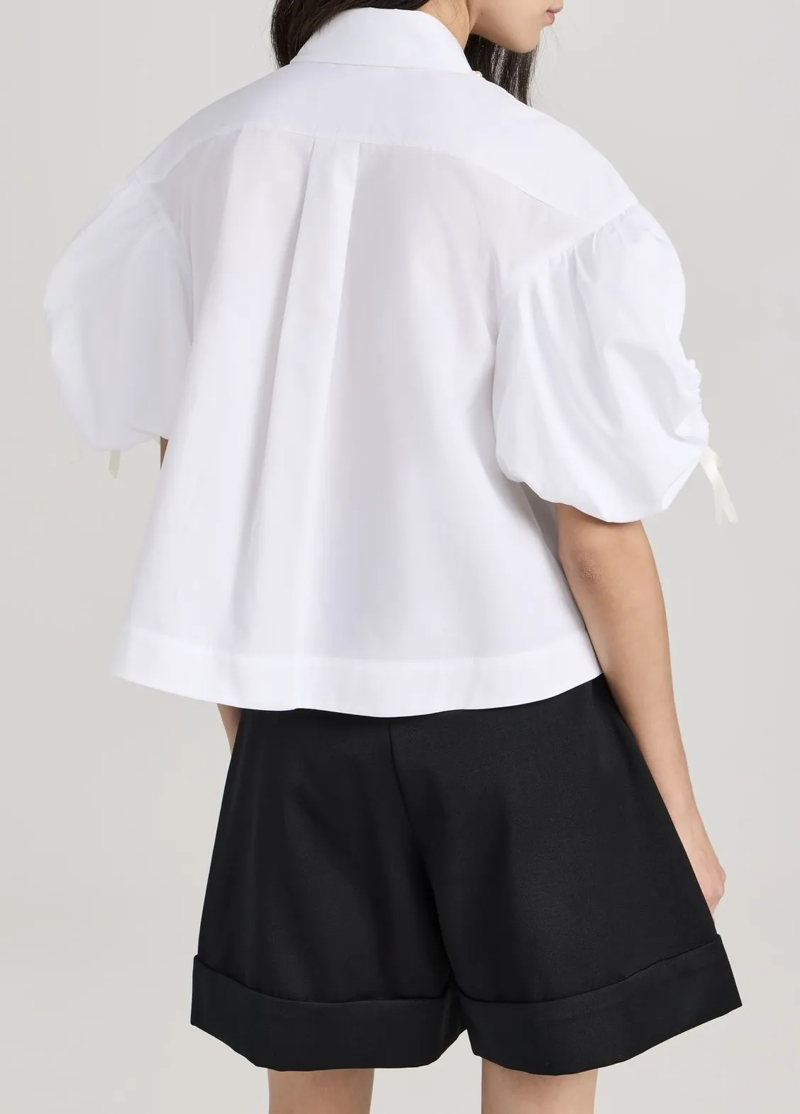 Simone Rocha  |Casual Style Plain Office Style Puff Sleeves Formal Style