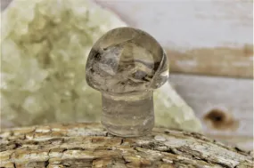 Smoky Quartz Mushroom Carving