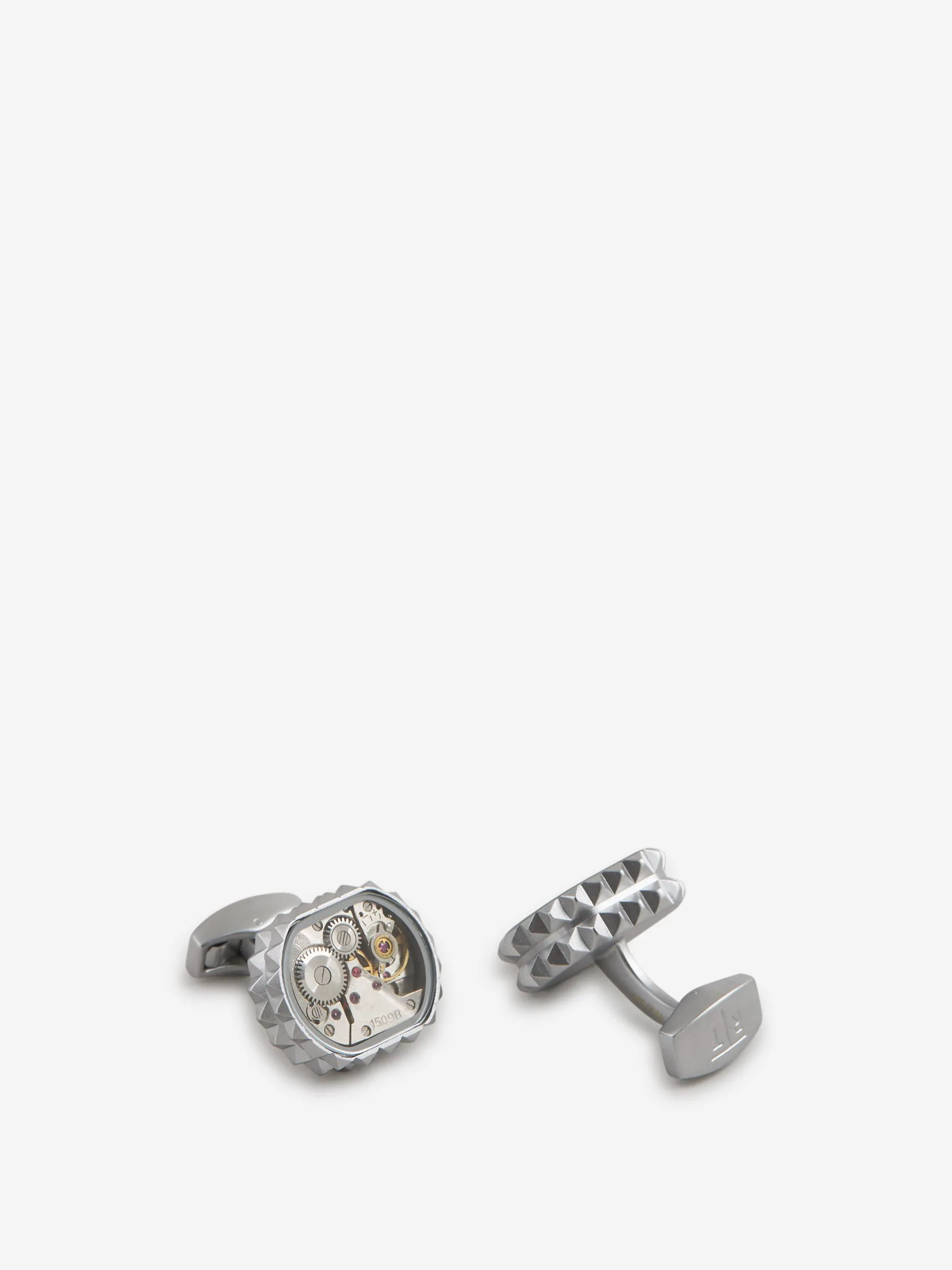 Tateossian Diamond Giza Skeleton Cufflinks 