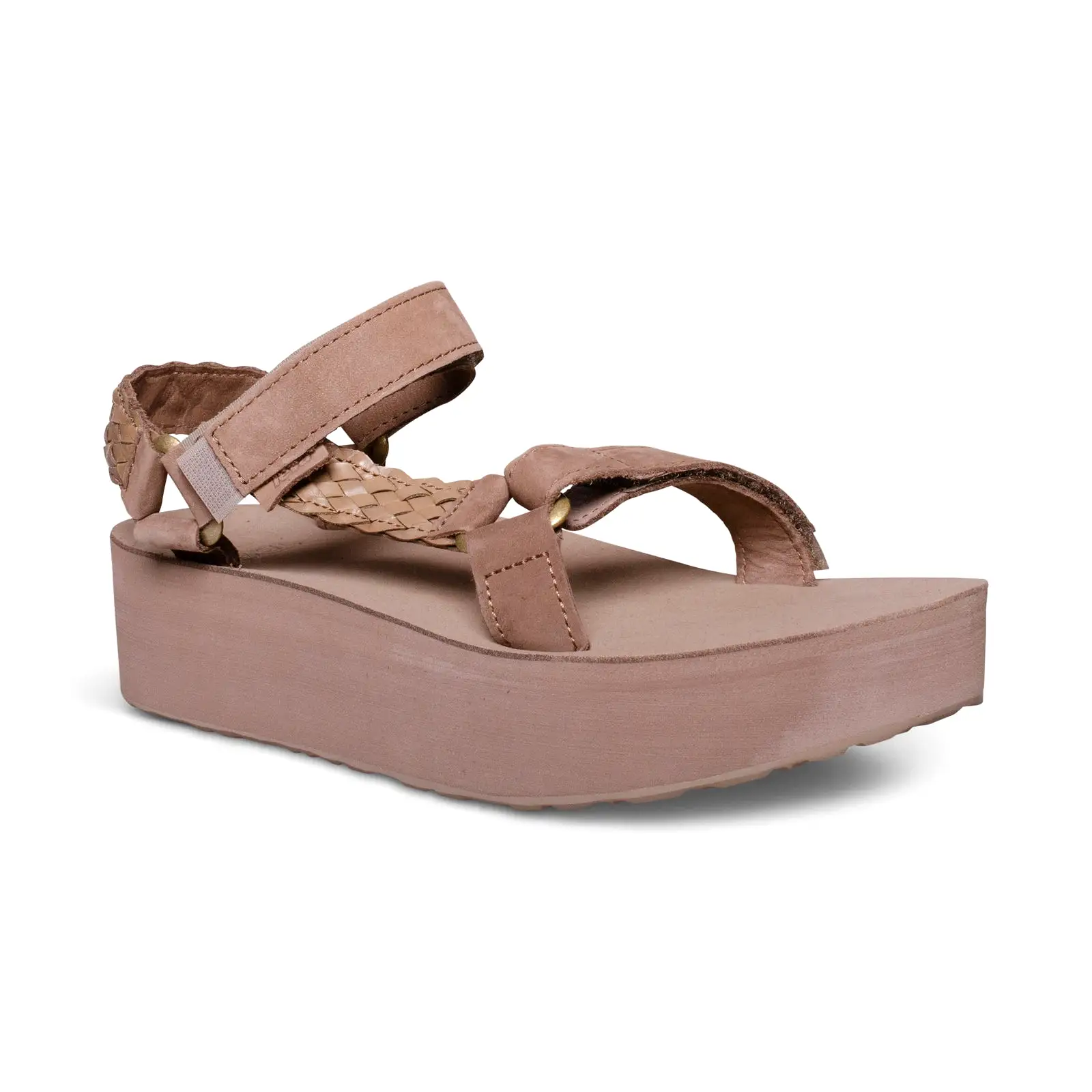 Teva Flatform Universal Interweave Caribou Sandals - Women's