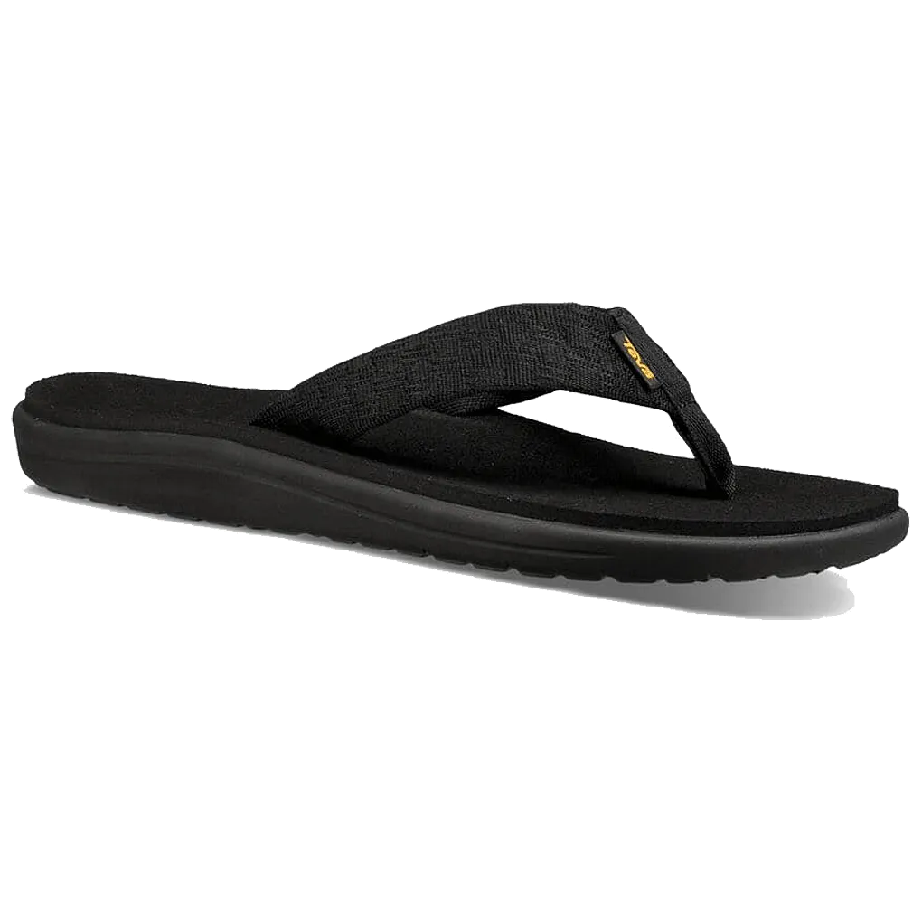 Teva Men's Voya Flip Flop Brick Black