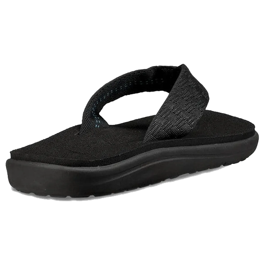 Teva Men's Voya Flip Flop Brick Black