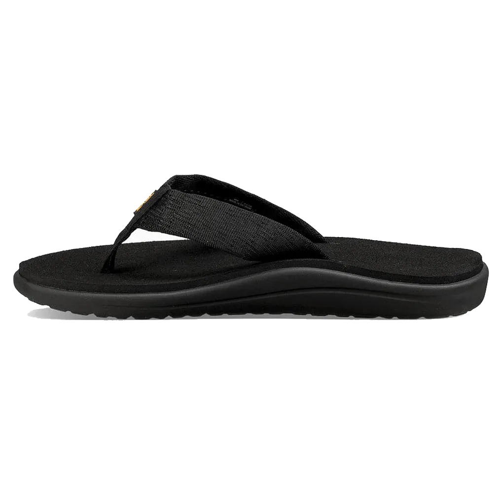 Teva Men's Voya Flip Flop Brick Black