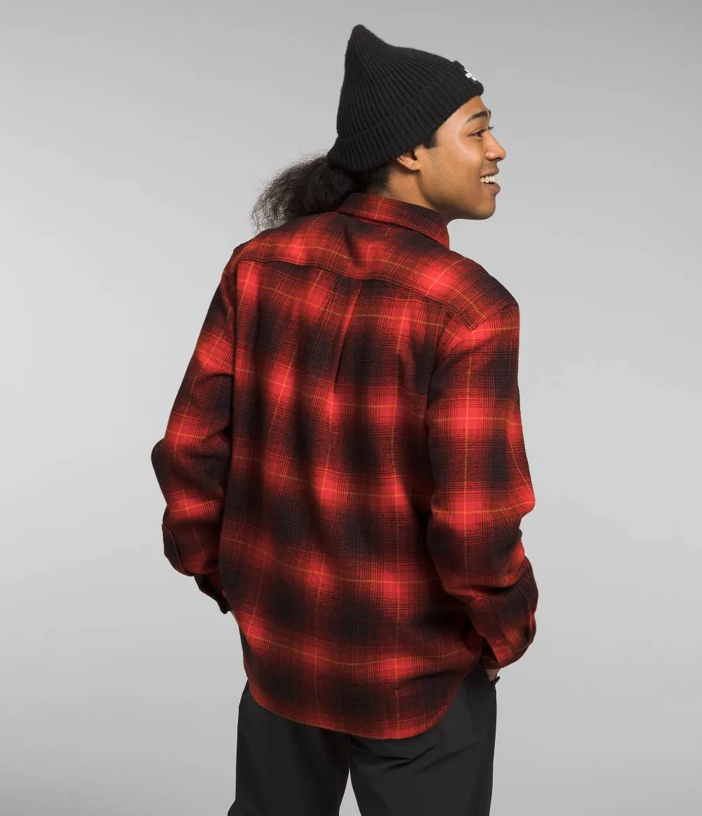 'The North Face' Men's Arroyo Flannel - Fiery Red