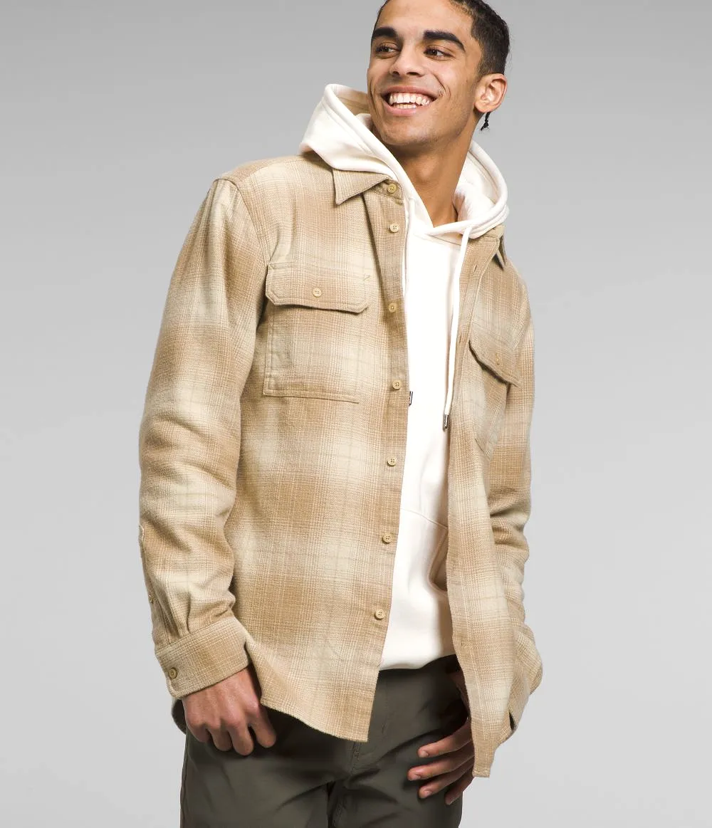 'The North Face' Men's Arroyo Flannel - Khaki Stone