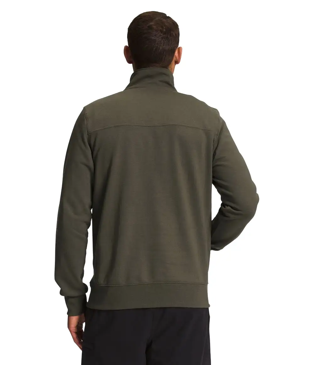 'The North Face' Men’s Heritage Patch 1/4 Zip - New Taupe Green