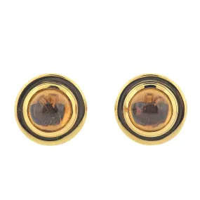 Tiffany & Co Paloma Picasso Citrine Gold Cufflinks