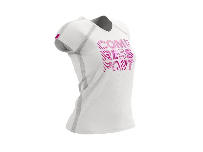 Training SS Tshirt Ladies 2022 White/Pink