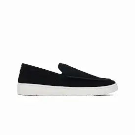 TRVL LITE SUEDE LEATHER BLACK LOAFERS 'BLACK'