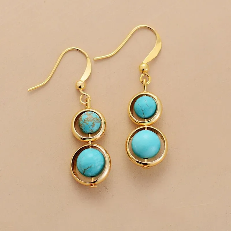 Turquoise Dangle Earrings