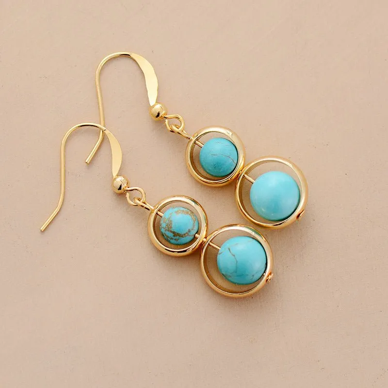 Turquoise Dangle Earrings