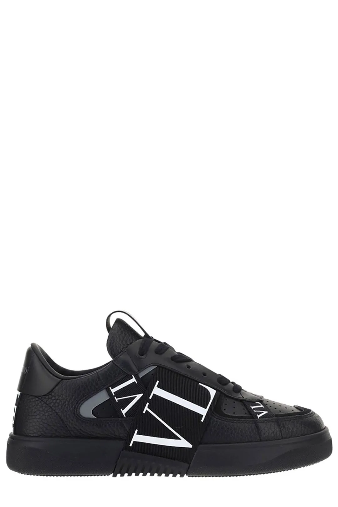 Valentino VLTN Round Toe Lace-Up Sneakers