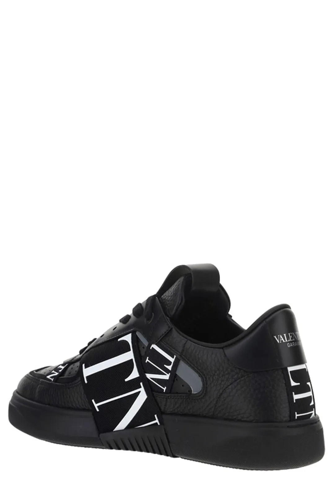 Valentino VLTN Round Toe Lace-Up Sneakers