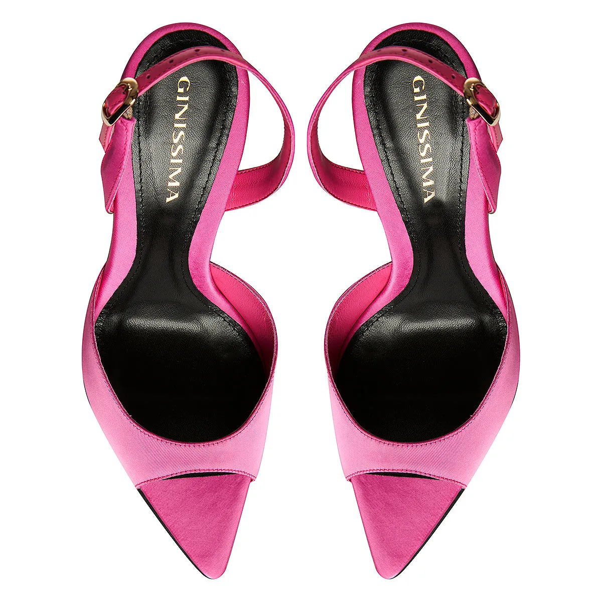 Vicky Barbie Pink Satin Sandals